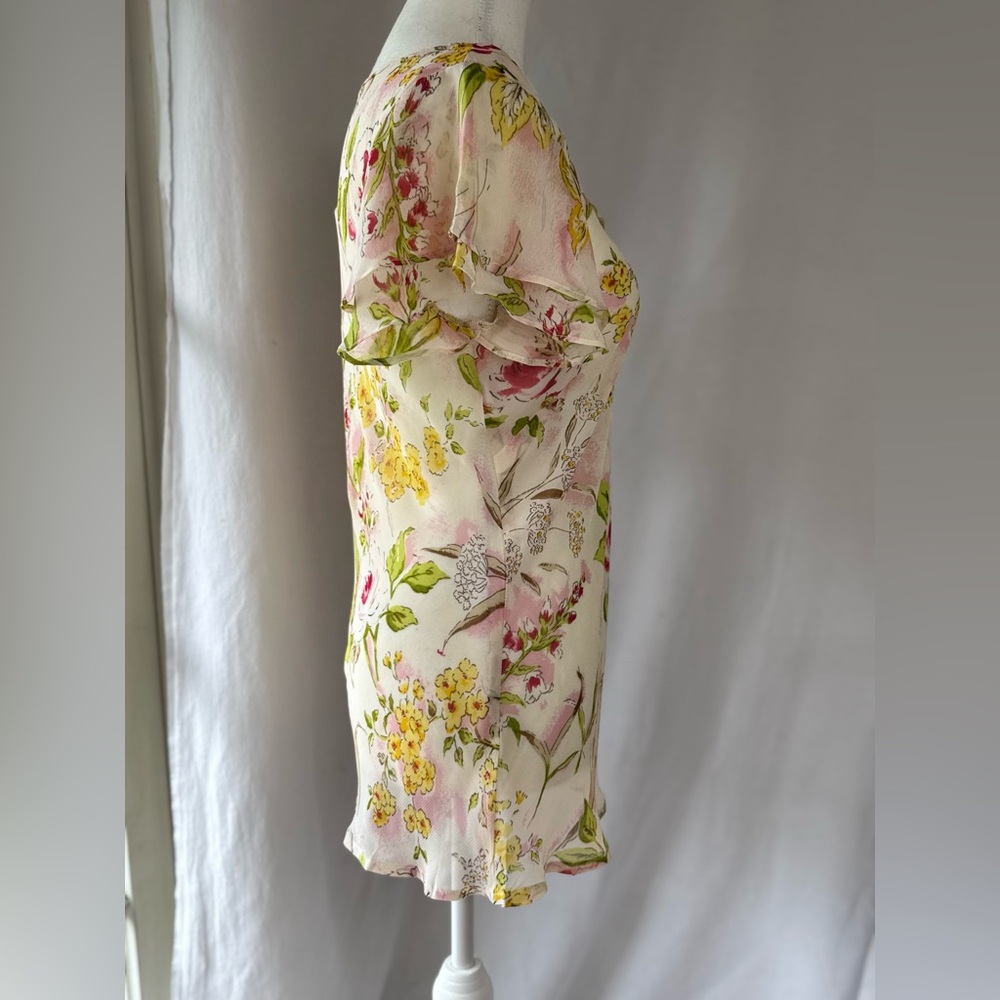Sheet Floral Elegance Blouse - image 4